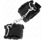 Kink Wrist Restraint KINK - FURRY LINED WRIST RESTRAINTS BLACK ADJUSTABLE 17-31 CM X 7 CM