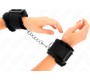 Kink Wrist Restraint KINK - FURRY LINED WRIST RESTRAINTS BLACK ADJUSTABLE 17-31 CM X 7 CM