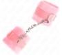 Kink Wrist Restraint KINK - BEGINNER FUR HAND CUFFS PINK 30 X 7 CM