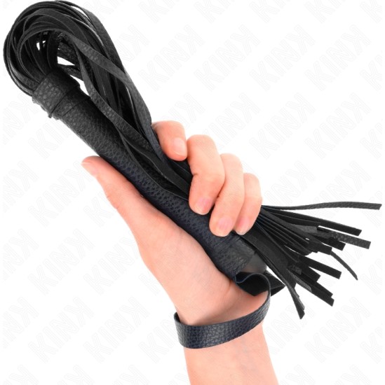 Kink Impact & Touch KINK - DARK BLUE BEAD WHIP 43.5 CM