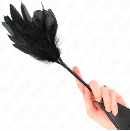 Kink Impact & Touch KINK - TICKLE FEATHERS WITH RUFFLE 48 CM