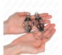 Kink Nipple Grip KINK - O-RING JAPANESE CLOVER NIPPLE CLAMPS SILVER