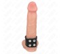 Kink Ring Power KINK - LEATHER PENIS RING WITH PRESSURE CLOSURE 18.5 X 3.3 CM