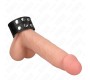 Kink Ring Power KINK - LEATHER PENIS RING WITH PRESSURE CLOSURE 18.5 X 3.3 CM