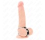 Kink Ring Power KINK - DOUBLE PENIS RING 3.8 CM TO 5 CM CONNECTED BY LEATHER