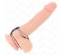 Kink Ring Power KINK - DOUBLE PENIS RING 3.8 CM TO 5 CM CONNECTED BY LEATHER