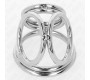 Kink Ring Power KINK - TRIPLE CHROME METAL PENIS RING 3.8 CM TO 5 CM MODEL 1