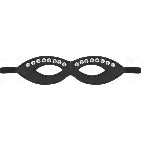 Kink Masked Allure KINK - EYE MASK WITH MINI RIVETS MODEL 1 20.5 x 5.5 CM