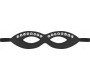 Kink Masked Allure KINK - EYE MASK WITH MINI RIVETS MODEL 1 20.5 x 5.5 CM