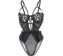 Subblime Bodystockings SUBBLIME - 954055 SEXY LACE BODYSUIT BLACK S/M