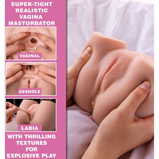 Xise CONNIE BACK MASTURBATOR VAGINA AND ANUS REALISTIC MULTIPOSITION WITH VIBRATION