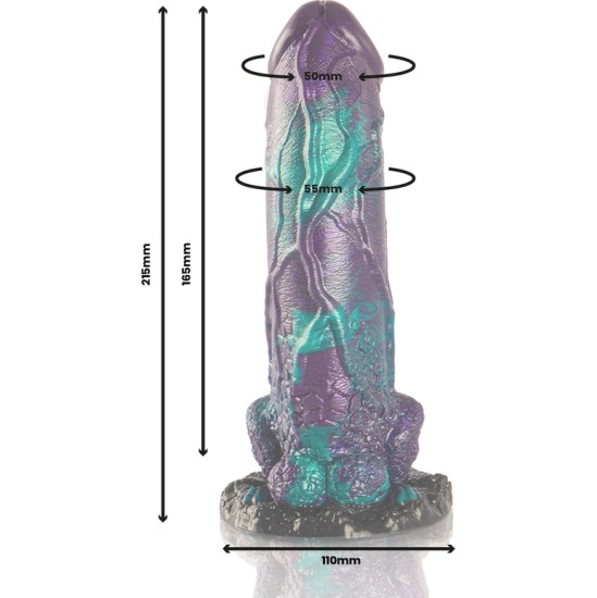 Epic BASILISK DILDO DOUBLE SCALY PLEASURE BIG SIZE