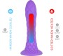 Silexd DREAMY DILDO FANTASY LIQUID SILICONE THERMOREACTIVE VIOLET 18.5 CM