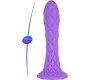 Silexd DREAMY DILDO FANTASY LIQUID SILICONE THERMOREACTIVE VIOLET 18.5 CM