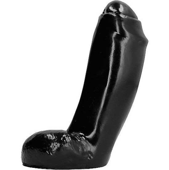 All Black DILDO REALISTIC 18 CM