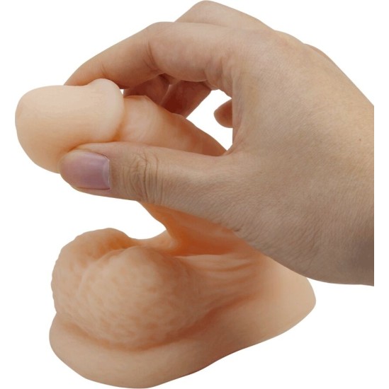 Pretty Love WILDON ULTRA REALISTIC AND ELASTIC DILDO 10 CM NATURAL