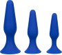 Calexotics ADMIRAL KIT 3 ANAL PLUG BLUE
