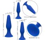 Calexotics ADMIRAL KIT 3 ANAL PLUG BLUE