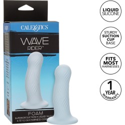 Calexotics WAVE RIDER FOAM ANAL PLUG BLUE