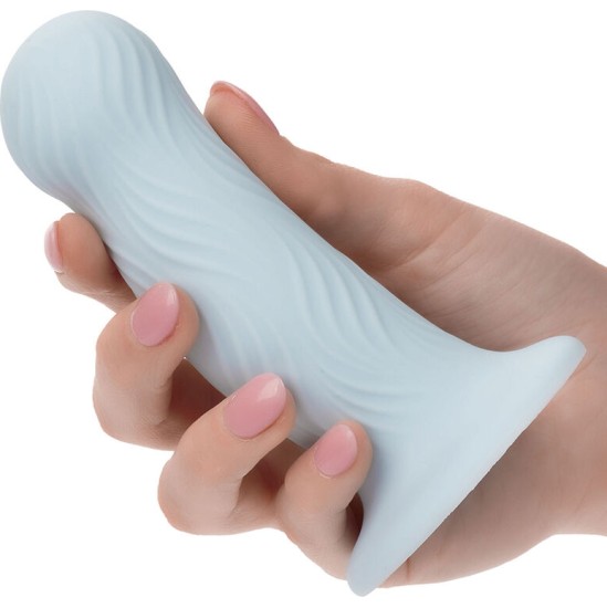 Calexotics WAVE RIDER FOAM ANAL PLUG BLUE