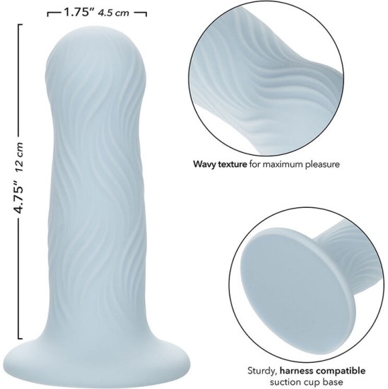 Calexotics WAVE RIDER FOAM ANAL PLUG BLUE