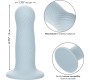 Calexotics WAVE RIDER FOAM ANAL PLUG BLUE