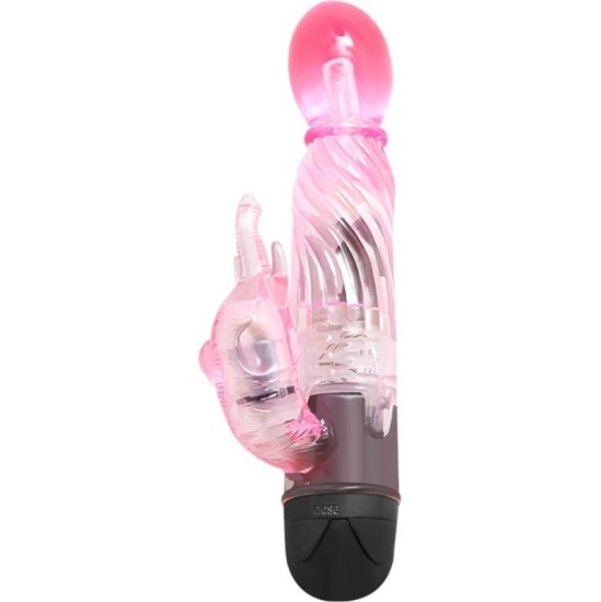 Baile Vibrators BAILE - GIVE YOU A KIND OF LOVER VIBRATOR WITH PINK RABBIT 10 MODES