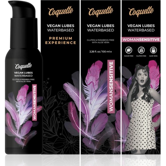 Coquette Cosmetics COQUETTE CHIC DESIRE - PREMIUM EXPERIENCE 100 ML VEGAN LUBES WOMANSENSITIVE