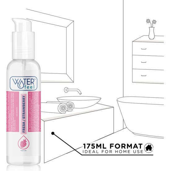 Waterfeel STRAWBERRY WATER BASED LUBRICANT 175 ML