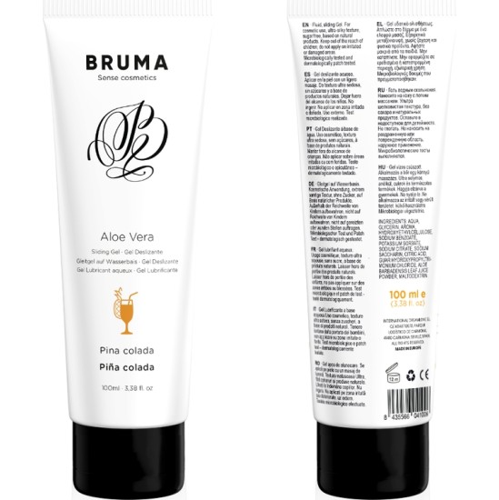 Bruma ALOE VERA SLIDING GEL PINA COLADA FLAVOR 100 ML