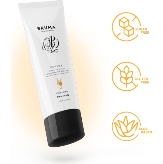 Bruma ALOE VERA SLIDING GEL PINA COLADA FLAVOR 100 ML