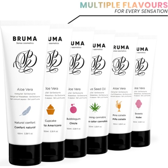 Bruma ALOE VERA SLIDING GEL PINA COLADA FLAVOR 100 ML