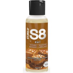 Stimul8 S8 4 IN 1 CHOCOLATE AND SALTED CARAMEL DESSERT LUBRICANT 125 ML