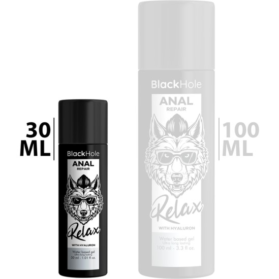 Black Hole ANAL REPAIR WATER BASED RELAX WITH HYALURON 30 ML