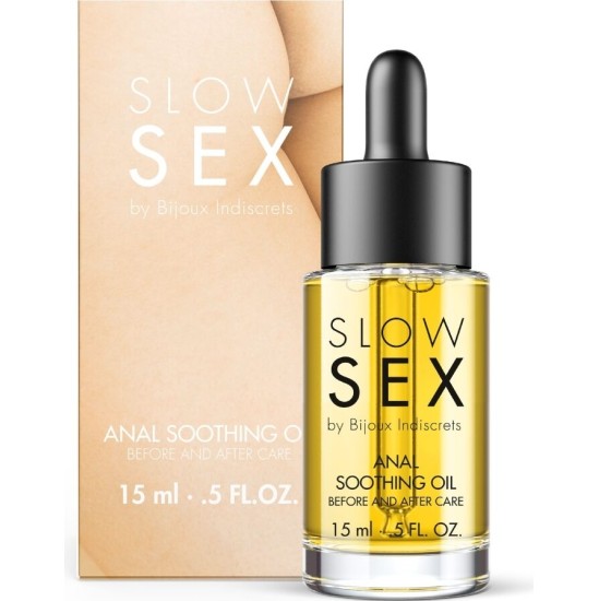 Bijoux Slow Sex BIJOUX INDISCRETS - SLOW SEX SOOTHING ANAL OIL 15 ML