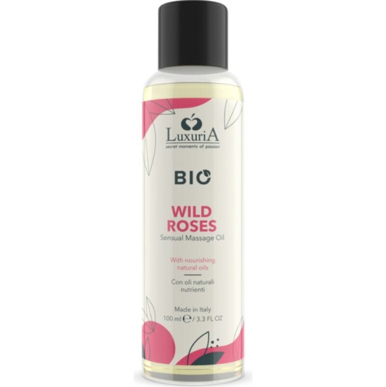 Intimateline Luxuria BIO WILD ROSES MASSAGE OIL 100 ML