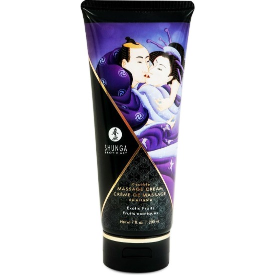 Shunga Massage Cream SHUNGA - EXOTIC FRUITS MASSAGE CREAM 200 ML