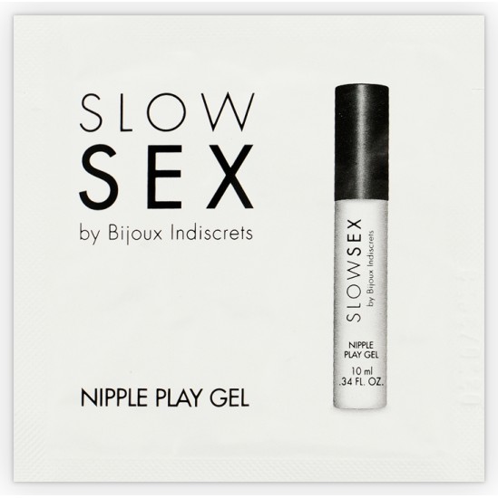 Bijoux Slow Sex BIJOUX - SLOW SEX NIPPLE STIMULATING GEL NIPPLE PLAY SINGLE DOSE GEL