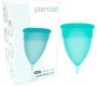 Stercup FDA SILICONE MENSTRUAL CUP AQUAMARINE - SIZE S