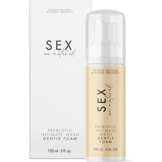 Bijoux Au Naturel BIJOUX INDISCRETS - SEX AU NATUREL PREBIOTIC INTIMATE GEL WITH FOAM 150 ML