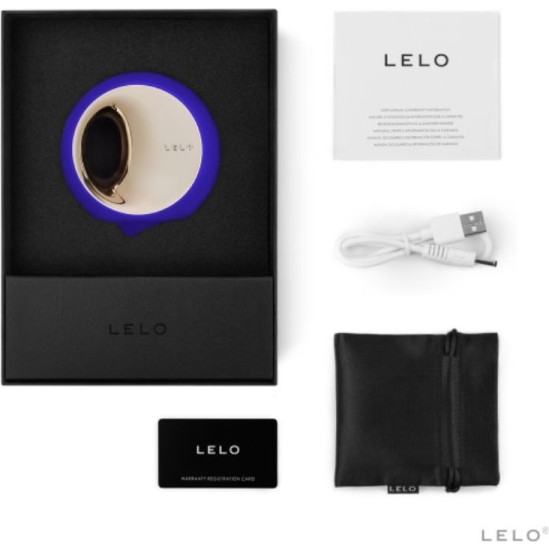 Lelo ORA 3 ORAL SEX STIMULATOR MIDNIGHT BLUE
