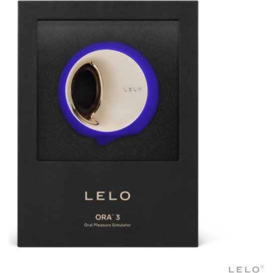 Lelo ORA 3 ORAL SEX STIMULATOR MIDNIGHT BLUE