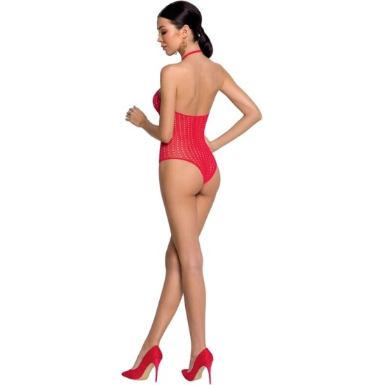 Passion Woman PASSION - WOMAN BS088 RED BODYSTOCKING ONE SIZE
