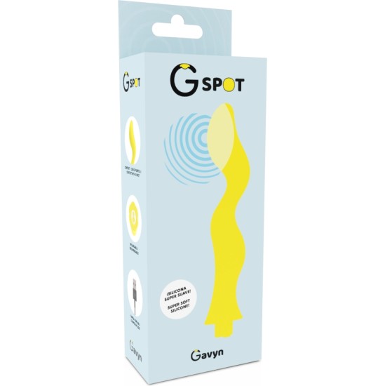 G-Spot GAVYN VIBRATOR YELLOW
