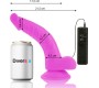 Diversia FLEXIBLE VIBRATING DILDO PURPLE 21.5 CM -O- 4.5 CM