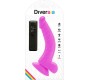 Diversia FLEXIBLE VIBRATING DILDO PURPLE 21.5 CM -O- 4.5 CM