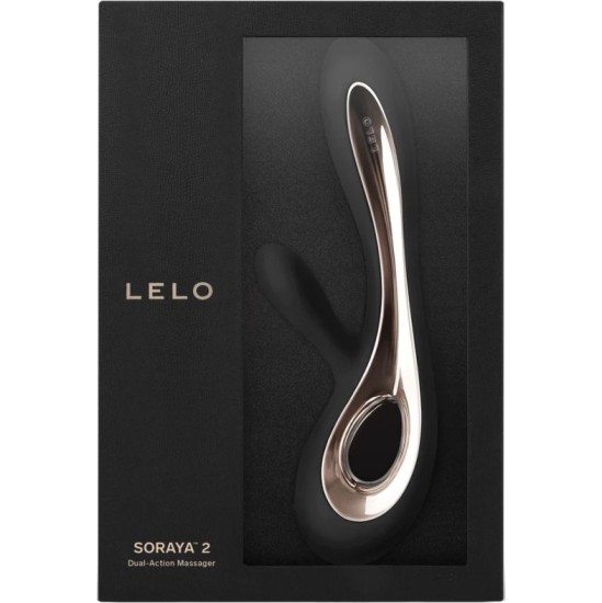 Lelo SORAYA 2 BLACK RABBIT VIBRATOR