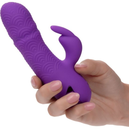 Calexotics MANHATTAN BEACH MARVEL VIBRATOR RABBIT PURPLE BY CALIFORNIA DREAMING