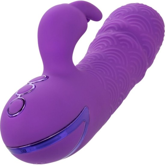 Calexotics MANHATTAN BEACH MARVEL VIBRATOR RABBIT PURPLE BY CALIFORNIA DREAMING