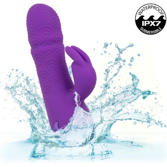 Calexotics MANHATTAN BEACH MARVEL VIBRATOR RABBIT PURPLE BY CALIFORNIA DREAMING